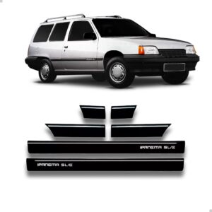 Friso Lateral Ipanema Sle 1989/98 C/ Plaqueta Contem 6 Peças