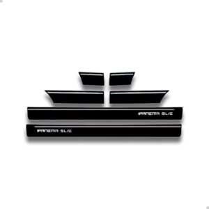 Friso Lateral Ipanema Sle 1989/98 C/ Plaqueta Contem 6 Peças