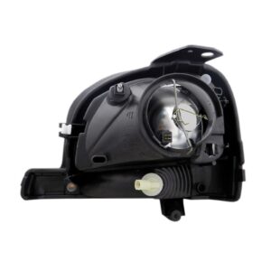 Farol Kangoo 1999 A 2005 Cromado C/pisca Ambar Ld Direito/passageiro