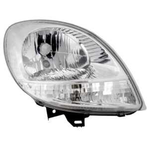 Farol Kangoo 2009 2010 2011 2012 Cromado 1ª Linha - Direito/passageiro