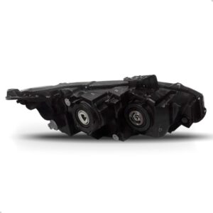 Farol Civic 2017 2018 2019 Com Led Mascara Cromada 1ª Linha Esquerdo/motorista