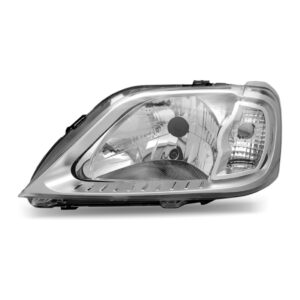 Farol Logan 2007 2008 2009 Cromado 1ª Linha Esquerdo/motorista