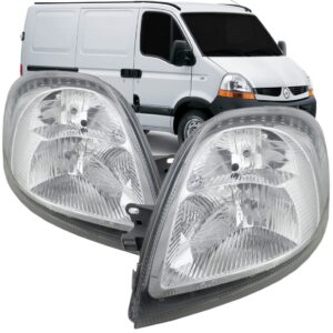 Farol Master 2009 2010 2011 2012 Cromado 1ª Linha Esquerdo/motorista