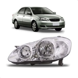Farol Toyota Corolla 2002 2003 2004 1ª Linha Esquerdo/motorista