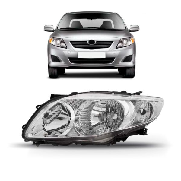 Farol Toyota Corolla 2008 2009 2010 2011 1ª Linha Esquerdo/motorista