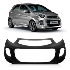Parachoque Dianteiro Picanto Kia 2016 2017 2018 Preto