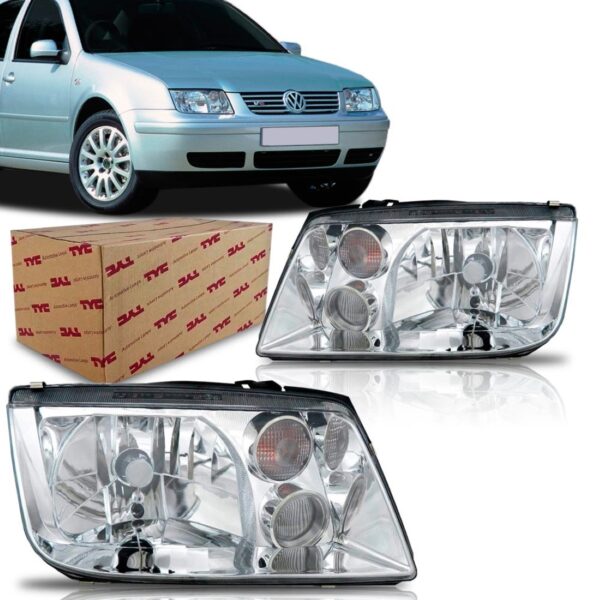 Farol Bora 1999 2000 2001 2002 03 04 2005 Com Milha 1ª Linha Esquerdo/motorista