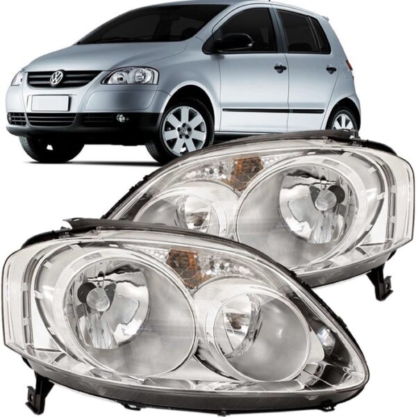 Farol Fox Spacefox Crossfox 2006 2007 2008 09 10 Foco Duplo Lado Direito