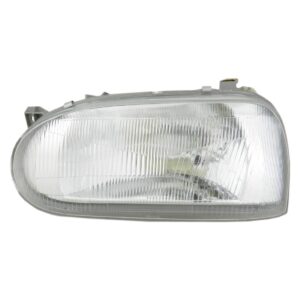 Farol Golf Alemao 92 93 94 95 96 97 98 Cromado 1ª Linha - Direito/passageiro