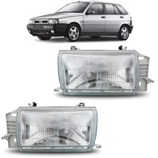 Farol Tipo 1994 A 1997 Cromado Lado Esquerdo