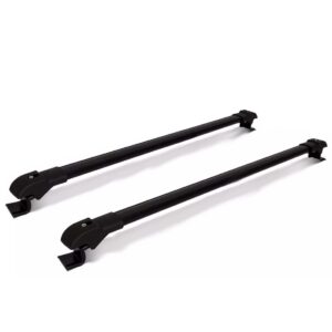 Travessa Bagageiro De Teto T-cross Tcross Volks  Slim Preta Preto