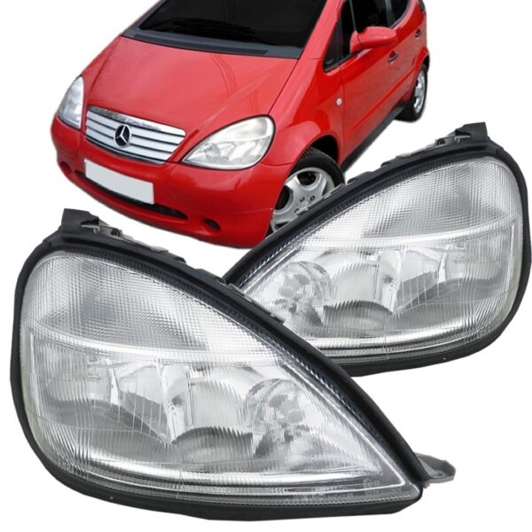 Farol Classe A 1997 1998 1999 00 01 02 Lente Raiada 1ª Linha - Direito/passageiro