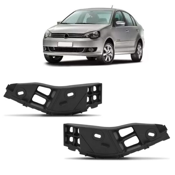 Suporte Guia Parachoque Dianteiro Polo 2013 2014 2015 Lado Direito