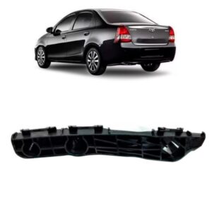 Suporte Guia Parachoque Traseiro Etios Sedan 2013 A 2018 Lado Esquerdo