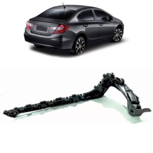 Suporte Guia Parachoque Traseiro Honda Civic 2012 A 2016 Lado Direito