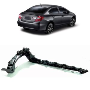 Suporte Guia Parachoque Traseiro Honda Civic 2012 A 2016 Lado Esquerdo