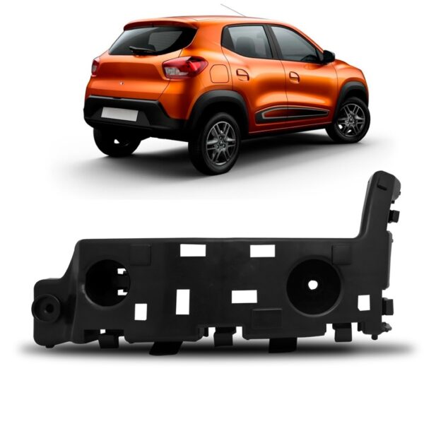 Suporte Guia Parachoque Traseiro Renault Kwid 17 18 19 Lado Direito