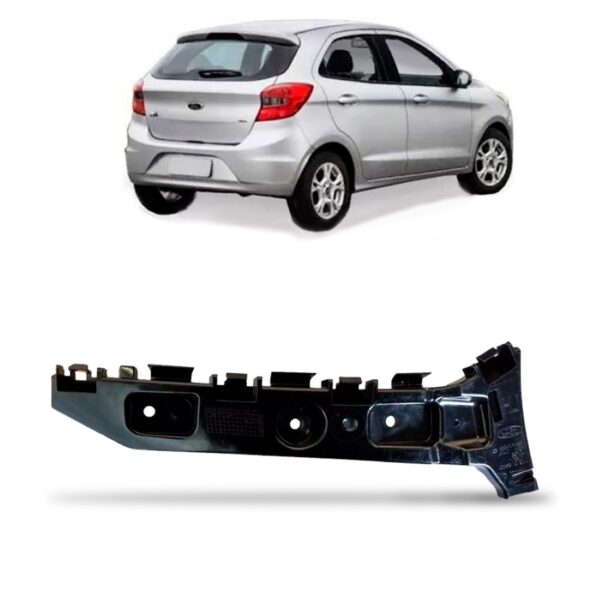 Suporte Guia Parachoque Traseiro Ford Ka 2014 2015 16 A 2018 Lado Direito