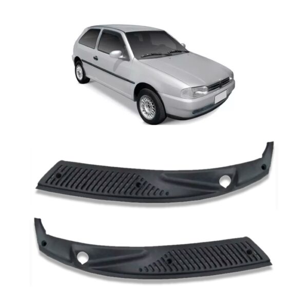 Churrasqueira Gol Bola Saveiro Parati 1995 A 2000 Preta Par