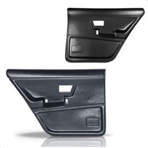 Par Forro Porta Santana 1985 A 1990 04 Portas Traseiro Preto