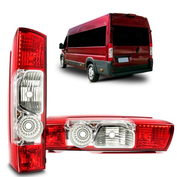 Lanterna Traseira Fiat Ducato 2018 A 2019 Bicolor Lado Direito
