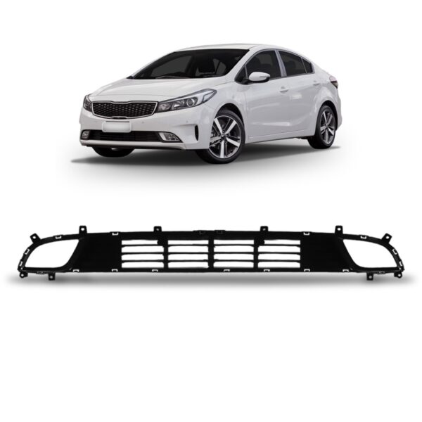 Grade Dianteira Inferior Kia Cerato 2017 2018 2019 1a Linha Preto