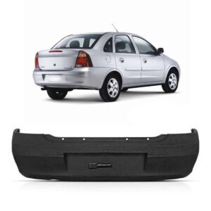 Parachoque Traseiro Corsa Sedan 2004 A 2011 1a Linha