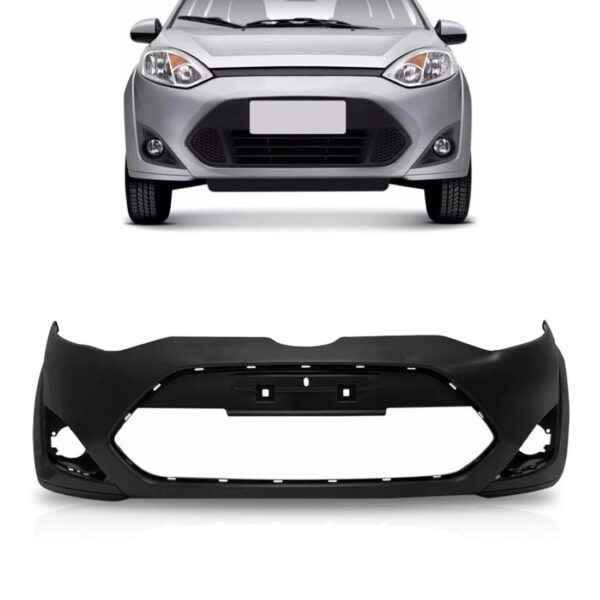 Parachoque Dianteiro Fiesta Rocam 2010 2011 2012 Preto
