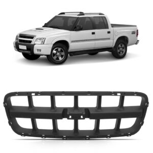 Grade Dianteira S10 2001 2002 03 A 2006 Preta 1a Linha Cinza