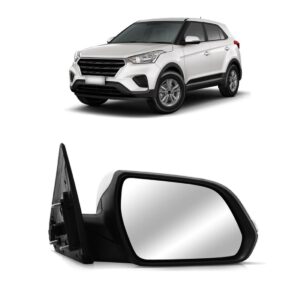 Retrovisor Creta 2017 2018 Elétrico Com Pisca Lado Direito