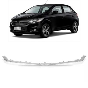 Aro Moldura Grade Superior Onix Prisma 2017 A 2020 Cromado