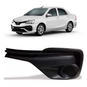 Moldura Milha Etios 2018 A 2019 Fechada Sem Furo Direito