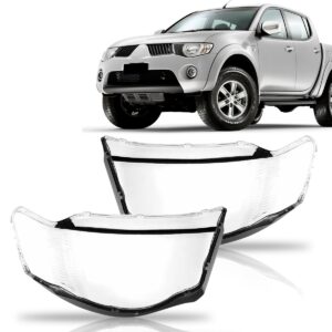 Lente Farol L200 Triton 2007 2008 2009 2010 2011 2012 Lado Esquerdo