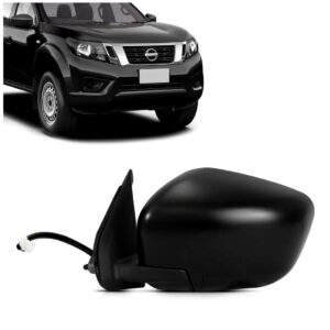 Retrovisor Frontier 17 2018 2019 Eletrico Preto S/sinaleira Lado Esquerdo