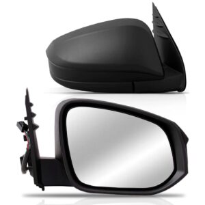 Retrovisor Toyota Hilux 2016 2017 2018 Fixo Preto Lado Direito