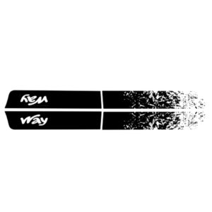 Adesivo Lateral Para Fiat Palio Way 2015 2016 17 2018 Preto