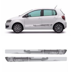 Kit Adesivo Lateral Grafite Para Fox Rock In Rio 2013/2014