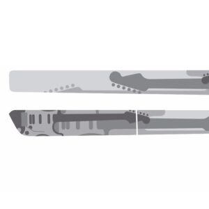 Kit Adesivo Lateral Grafite Para Fox Rock In Rio 2013/2014