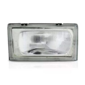 Farol Para Voyage 87 88 89 90 Cromado Lente Lisa 1ª Linha Direito/passageiro