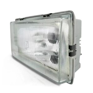 Farol Para Voyage 87 88 89 90 Cromado Lente Lisa 1ª Linha Esquerdo/motorista