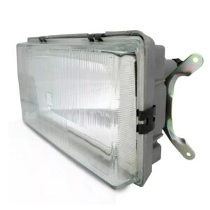 Farol Para Voyage 87 88 89 90 Cromado Lente Lisa 1ª Linha Esquerdo/motorista