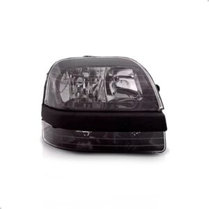 Farol Doblo 2002 03 04 2005 2007 2008 Mascara Negra 1ª Linha - Direito/passageiro