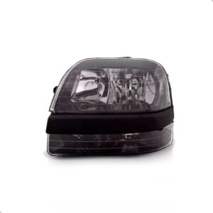 Farol Doblo 2002 03 04 2005 2007 2008 Mascara Negra 1ª Linha Esquerdo/motorista