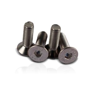 Jogo Parafuso Para Placas De Alumínio Anodizado Várias Cores Cor Vermelho