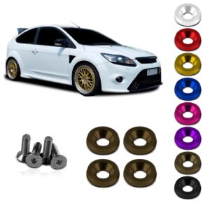 Jogo Parafuso Para Placas De Alumínio Anodizado Várias Cores Cor Bronze