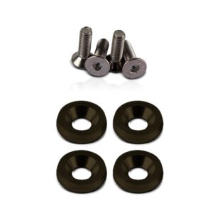 Jogo Parafuso Para Placas De Alumínio Anodizado Várias Cores Cor Bronze