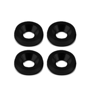 Jogo Parafuso Para Placas De Alumínio Anodizado Várias Cores Cor Preto