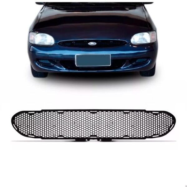 Grade Tela Central Inferior Escort Zetec 1997/2002 1a Linha Preto