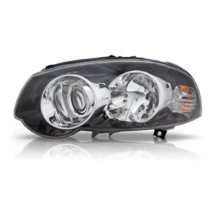 Farol Strada Locker Mascara Negra Canhão Cromado 1ª Linha - Esquerdo/motorista