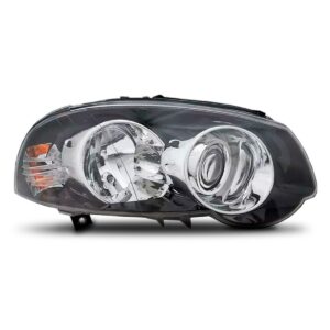 Farol Strada Locker Mascara Negra Canhão Cromado 1ª Linha - Esquerdo/motorista